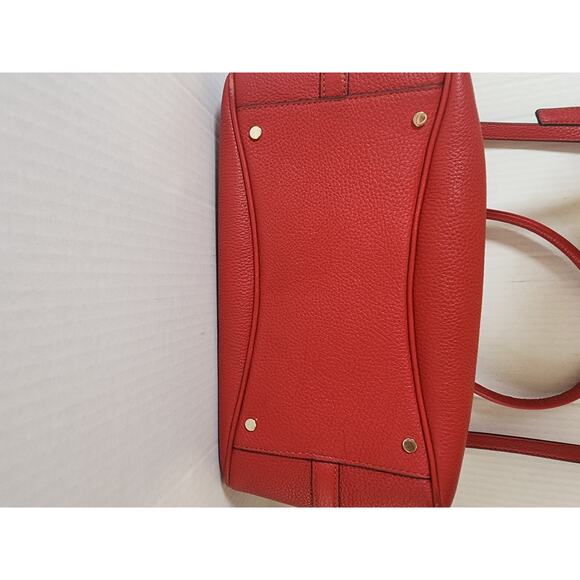 Kate Spade New York Red Leather Bag W/ Handles & Straps - Picture 6 of 10